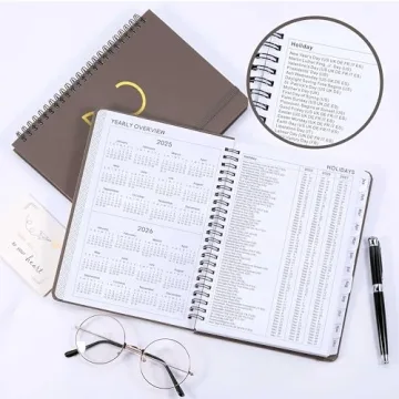 2025 Planner - Weekly and Monthly Organizer for Goals