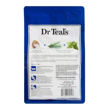 Dr. Teal's Epsom Salt Rosemary Mint Soaking Solution 48oz