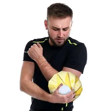 Shihanee 3 Pcs Ice Pack for Injuries, Reusable Hot Water Bag with Screw Top, Hot Cold for Sports Knee Head Leg Shoulder Back Injury, 6 Inch 9 Inch 10 Inch(Multicolor,Fruit Style)