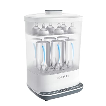 HAUTURE 6-in-1 Baby Bottle Sterilizer and Dryer
