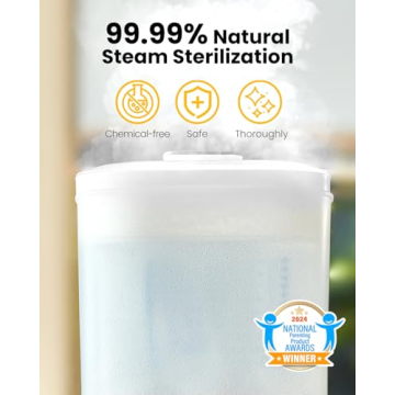 HAUTURE 6-in-1 Baby Bottle Sterilizer and Dryer