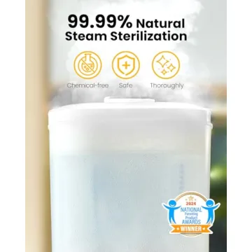 HAUTURE 6-in-1 Baby Bottle Sterilizer and Dryer