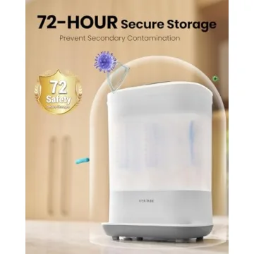 HAUTURE 6-in-1 Baby Bottle Sterilizer and Dryer