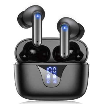 ZIUTY Wireless Earbuds 50H Playtime IPX5 Waterproof Rechargeable