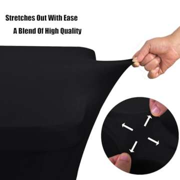 Spandex Tablecloth for Weddings and Events - 6FT