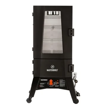 Masterbuilt 40-inch Propane Gas Vertical BBQ Smoker - 960 Cooking Square Inches - Black