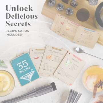 BARE BARREL® Mixology Bartender Kit | 14-Piece Cocktail Set