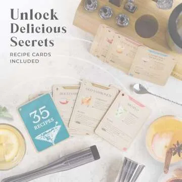 BARE BARREL® Mixology Bartender Kit | 14-Piece Cocktail Set