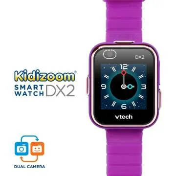 VTech KidiZoom Smartwatch DX2 for Kids - Purple