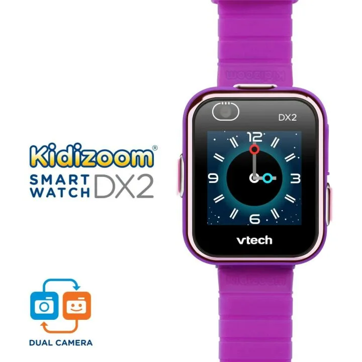 VTech KidiZoom Smartwatch DX2 for Kids - Purple