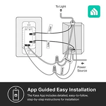 Kasa Smart Dimmer Switch for HomeKit - Voice Control & Easy Setup