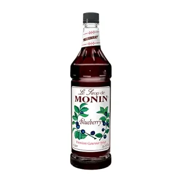 Monin Blueberry Syrup: Sweet & Tart Flavor for Drinks and Desserts