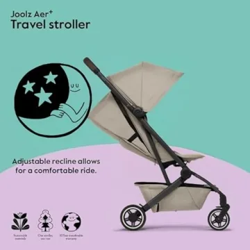 Joolz Aer+ Lightweight Stroller for Travel and Everyday Use