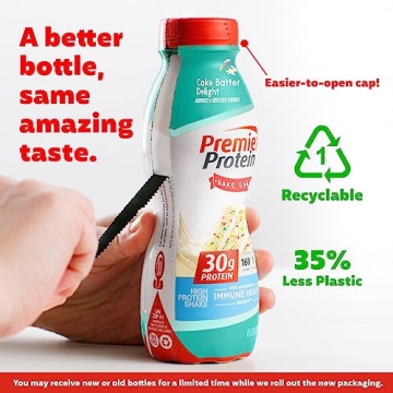 Premier Protein Shake with Cake Batter Flavor