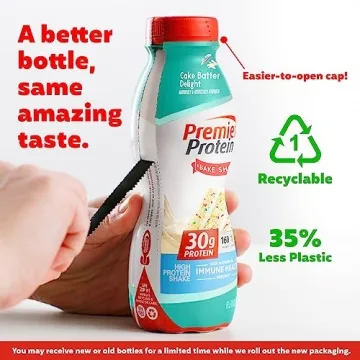 Premier Protein Shake with Cake Batter Flavor