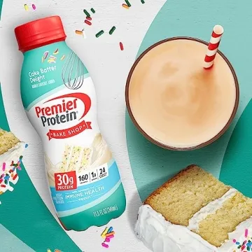 Premier Protein Shake with Cake Batter Flavor
