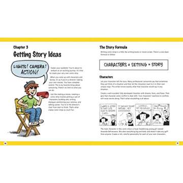 Art for Kids: Comic Strips: Create Your Own Comic Strips from Start to Finish (Volume 3)