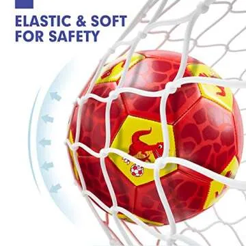 Hahaland Kids Size 3 Soccer Ball - Dinosaur Design