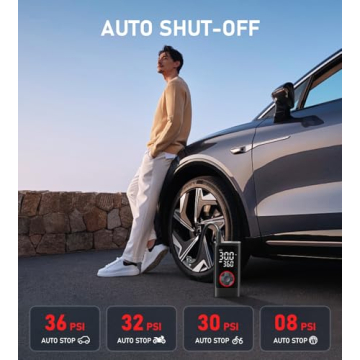 Portable Tire Inflator Air Compressor for Fast Inflation