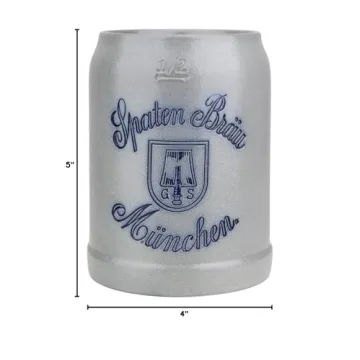 Spaten Brau German Beer Mug 0.5L Authentic Craftsmanship