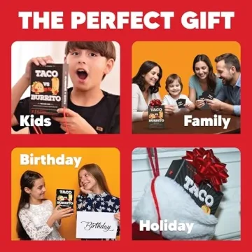 Taco vs Burrito - Family Fun Card Game