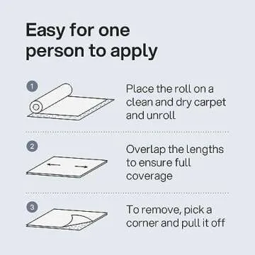 Kenley Heavy Duty Carpet Protection Film - Easy Application