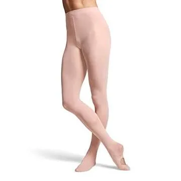 Bloch Women's ContourSoft Adaptatoe Tights in Pink