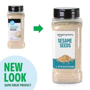 Amazon Grocery Sesame Seeds 20 Oz - Enhance Your Cooking Experience!