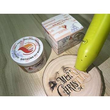 Burning Scorch Paste - Easy & Safe Pyrography for Artists