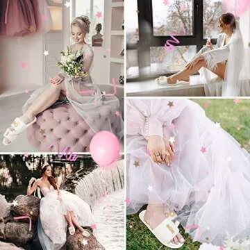 18 Pcs Bride Bridesmaid Robe with Slippers Satin Maid/matron of Honor Short Wedding Party(Elegant Style,White Black)
