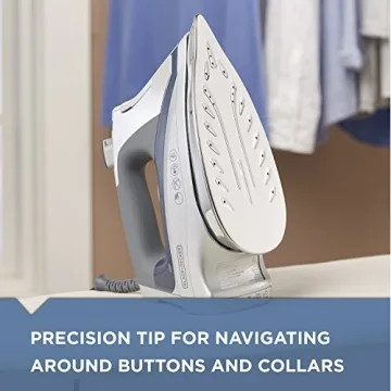 BLACK+DECKER Allure Steam Iron with 30% More Steam