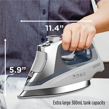 BLACK+DECKER Allure Steam Iron with 30% More Steam
