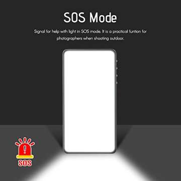 Andoer Portable RGB LED Video Light CRI 96+ Fill Light 10W Dimmable 3000K-6500K TLCI 98 with OLED Screen 4500mAh Power Bank Function for Video Selfie Live Streaming Portrait Photography Lighting