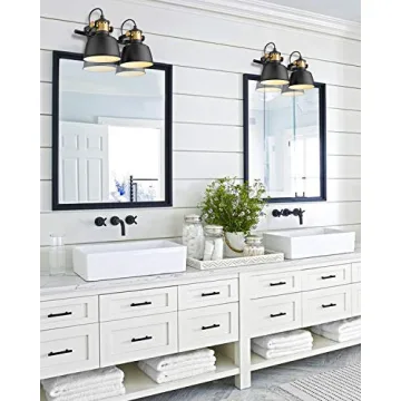 AUTELO Elegant 2-Light Adjustable Bathroom Vanity Fixture