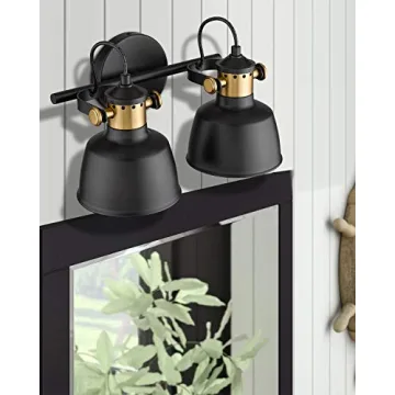 AUTELO Elegant 2-Light Adjustable Bathroom Vanity Fixture