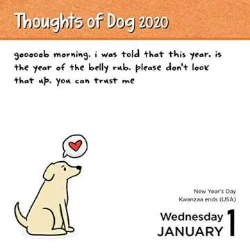 Thoughts of Dog 2020 Day-to-Day Calendar