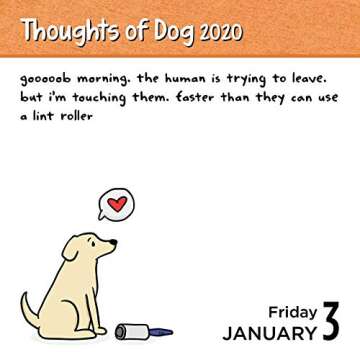 Thoughts of Dog 2020 Day-to-Day Calendar