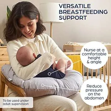 Niimo Nursing Pillow - Ergonomic & Machine-Washable