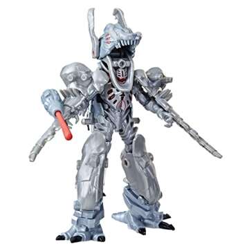 Marvel Mech Strike Mechasaurs, 4.5-Inch Ultron Primeval with T-R3X Mechasaur Action Figures, Super H...