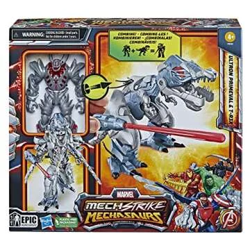 Marvel Ultron Primeval with T-R3X Action Figure Set