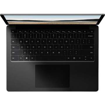 Microsoft Surface Laptop 4 Computer, Core i7-1185G7, 16GB RAM, 512GB SSD, 13.5-Inch High-Performance Touchscreen, Backlit Keyboard, Windows 10 Pro, Black (Renewed)