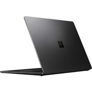 Microsoft Surface Laptop 4 Computer, Core i7-1185G7, 16GB RAM, 512GB SSD, 13.5-Inch High-Performance Touchscreen, Backlit Keyboard, Windows 10 Pro, Black (Renewed)