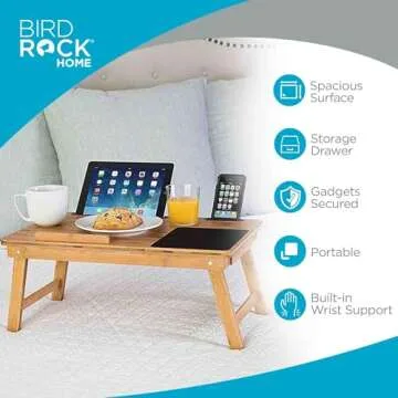 SOFIA + SAM Multi-Tasking Lap Desk with Adjustable Tilt Surface