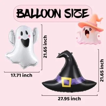 Pastel Halloween Balloon Arch Kit for Spooky Celebrations