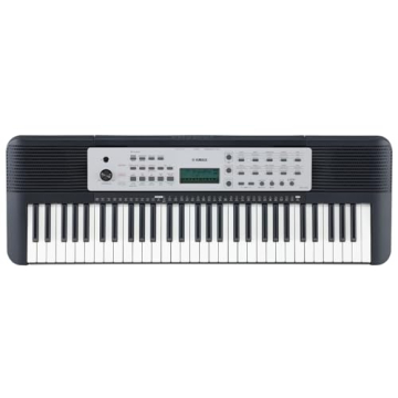 Yamaha YPT270 61-Key Portable Keyboard with Power Adapter