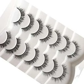 Pooplunch 8D Silky Lashes - Natural Faux Mink Eyelashes