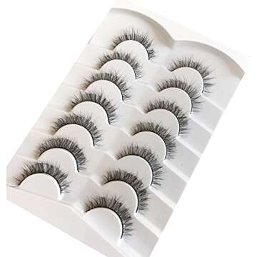 Pooplunch 8D Silky Lashes - Natural Faux Mink Eyelashes