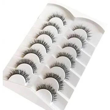 Pooplunch 8D Silky Lashes - Natural Faux Mink Eyelashes