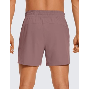 CRZ YOGA Men's 5'' Workout Shorts - Lightweight Quick Dry