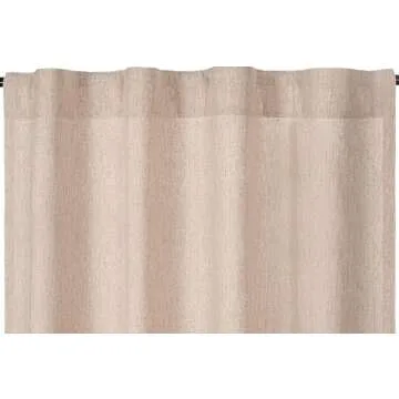 Bedding Craft Set of 2 Elegant Linen Curtains 50x96